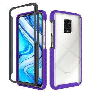 Θήκη Xiaomi Redmi Note 9S / 9 Pro / 9 Pro Max Μωβ Starry Sky Solid Color Series Shockproof PC + TPU Protective Case Purple