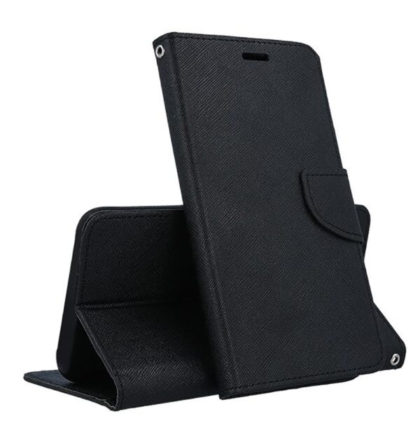 Tel1 Samsung Galaxy A41 Fancy Θήκη Βιβλίο - Black