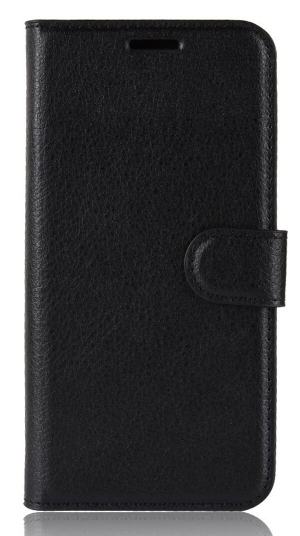 Tel1 Samsung Galaxy S20 Litchi Texture with Holder & Card Slots & Wallet Θήκη Βιβλίο - Black