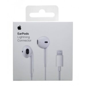 Apple EarPods Earbuds Handsfree με Βύσμα Lightning Λευκό MMTN2ZM/A