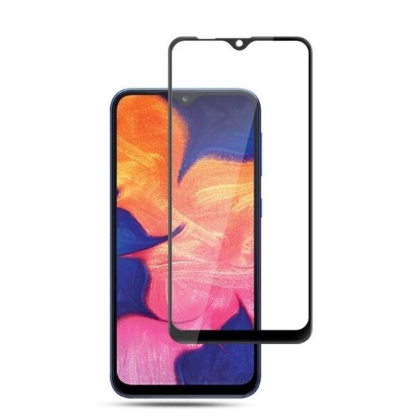 Samsung Galaxy A10 Προστατευτικό Τζαμάκι Μαύρο Mocolo 0.33mm 9H 3D Curved Full Screen Tempered Glass Film Black (6914214828470)