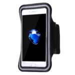Sport Armband Εως 5.5'' Με Θέση Για Κλειδιά Και HandsFree Case with Earphone Hole and Key Μαύρο
