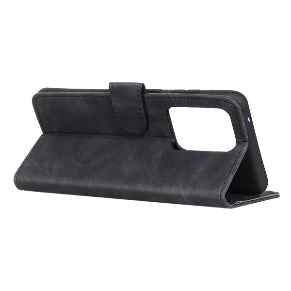 Θήκη Samsung Galaxy S20 Ultra Βιβλίο Μαύρο Retro Texture PU + TPU Horizontal Flip Case with Holder & Card Slots & Wallet Black