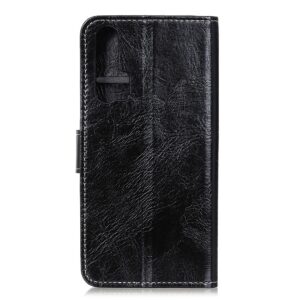 Θήκη Samsung Galaxy S20 Βιβλίο Μαύρο Retro Crazy Horse Texture Horizontal Flip Case Black