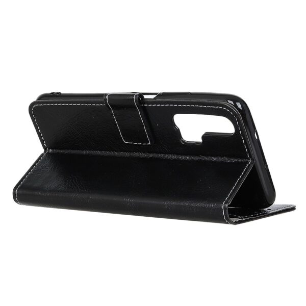 Θήκη Samsung Galaxy S20 Βιβλίο Μαύρο Retro Crazy Horse Texture Horizontal Flip Case Black