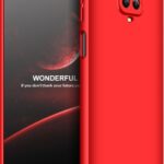 Σκληρή Θήκη Xiaomi Redmi Note 9S / 9 Pro / 9 Pro Max Κόκκινη GKK Full Coverage Protective Hard Case Red