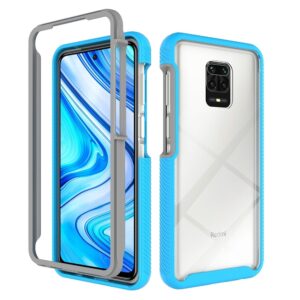Θήκη Xiaomi Redmi Note 9S / 9 Pro / 9 Pro Max Μπλε Starry Sky Solid Color Series Shockproof PC + TPU Protective Case Blue