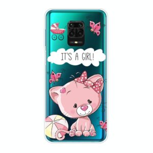 Θήκη Xiaomi Redmi Note 9S / 9 Pro / 9 Pro Max Σιλικόνης Χαριτωμένο Γατάκι Silicone Case Cute Cat