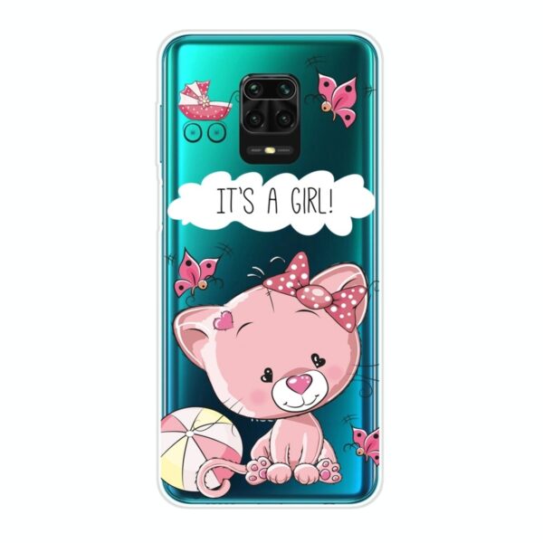 Θήκη Xiaomi Redmi Note 9S / 9 Pro / 9 Pro Max Σιλικόνης Χαριτωμένο Γατάκι Silicone Case Cute Cat