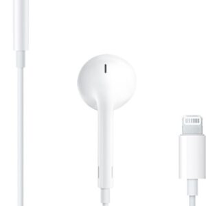 Apple EarPods Earbuds Handsfree με Βύσμα Lightning Λευκό MMTN2ZM/A