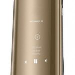 Tel1 Samsung Galaxy S10 Lite Clear View Stand Θήκη Βιβλίο - Gold