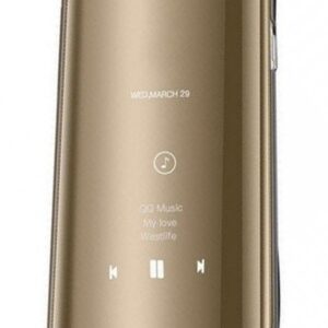 Tel1 Samsung Galaxy S10 Lite Clear View Stand Θήκη Βιβλίο - Gold