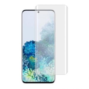 T-MAX UV GLASS Γυαλί προστασίας Case Friendly Fullcover 3D FULL CURVED 0.3MM για Samsung Galaxy S20 2020 - ΔΙΑΦΑΝΟ