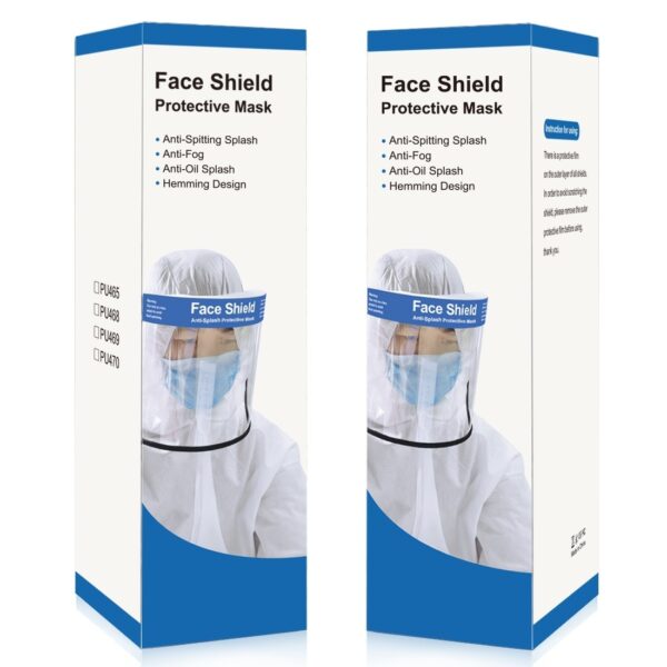 Puluz Προστατευτική Ασπίδα Προσώπου Διάφανη Face Shield Anti-Splash Protective Face Mask