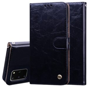 Θήκη Samsung Galaxy S20+ Βιβλίο Μαύρο Business Style Oil Wax Texture Horizontal Flip Case Black