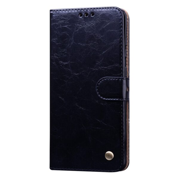 Θήκη Samsung Galaxy S20+ Βιβλίο Μαύρο Business Style Oil Wax Texture Horizontal Flip Case Black