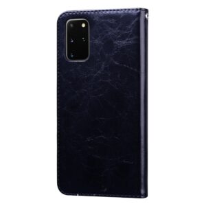 Θήκη Samsung Galaxy S20+ Βιβλίο Μαύρο Business Style Oil Wax Texture Horizontal Flip Case Black