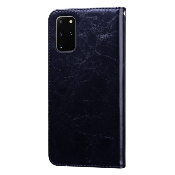 Θήκη Samsung Galaxy S20+ Βιβλίο Μαύρο Business Style Oil Wax Texture Horizontal Flip Case Black