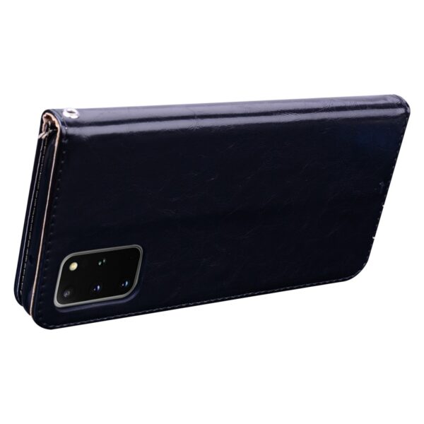 Θήκη Samsung Galaxy S20+ Βιβλίο Μαύρο Business Style Oil Wax Texture Horizontal Flip Case Black