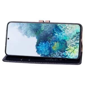 Θήκη Samsung Galaxy S20+ Βιβλίο Μαύρο Business Style Oil Wax Texture Horizontal Flip Case Black