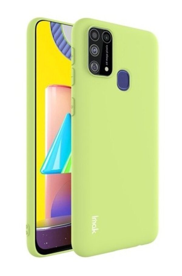 IMAK Samsung Galaxy M31 Shockproof Frosted Θήκη Σιλικόνης - Green IMAK Samsung Galaxy M31 Shockproof Frosted Θήκη Σιλικόνης - Green