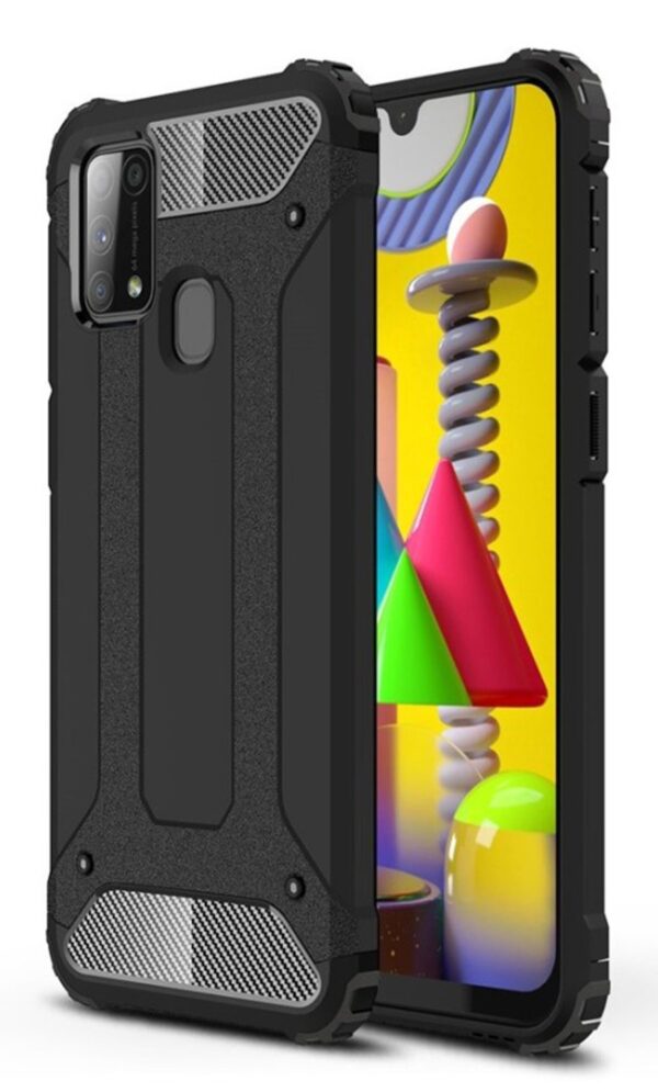 Forcell Samsung Galaxy M31 Hybrid Armor Θήκη Σκληρή - Black