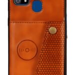 Forcell Samsung Galaxy M31 Shockproof Magnetic Θήκη Σιλικόνης - Brown