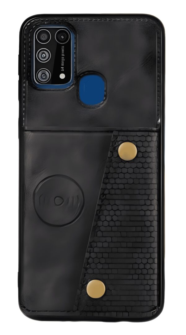 Forcell Samsung Galaxy M31 Shockproof Magnetic Θήκη Σιλικόνης - Black