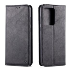 Θήκη Samsung Galaxy S20 Ultra Βιβλίο Μαύρο AZNS Retro Texture Magnetic Horizontal Flip Case Black
