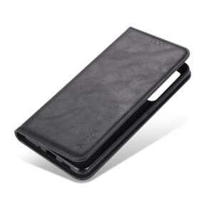 Θήκη Samsung Galaxy S20 Ultra Βιβλίο Μαύρο AZNS Retro Texture Magnetic Horizontal Flip Case Black