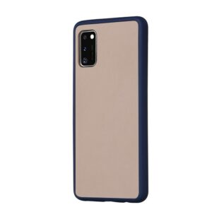 Θήκη Samsung Galaxy A41 Μπλε Skin Hand Feeling Series Shockproof Frosted PC+ TPU Protective Case Blue