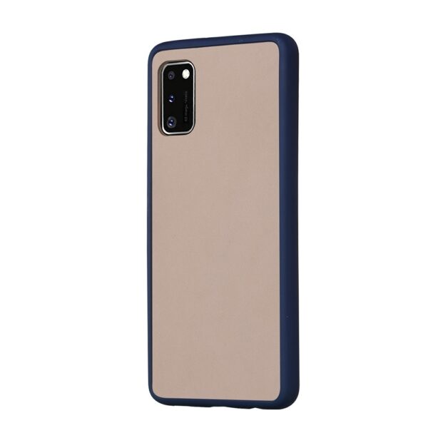 Θήκη Samsung Galaxy A41 Μπλε Skin Hand Feeling Series Shockproof Frosted PC+ TPU Protective Case Blue
