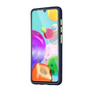 Θήκη Samsung Galaxy A41 Μπλε Skin Hand Feeling Series Shockproof Frosted PC+ TPU Protective Case Blue