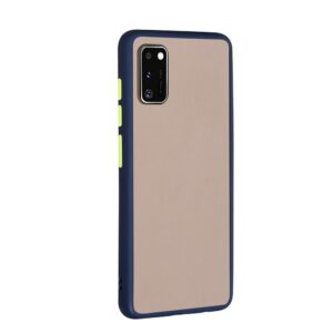 Θήκη Samsung Galaxy A41 Μπλε Skin Hand Feeling Series Shockproof Frosted PC+ TPU Protective Case Blue