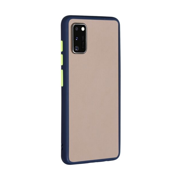 Θήκη Samsung Galaxy A41 Μπλε Skin Hand Feeling Series Shockproof Frosted PC+ TPU Protective Case Blue