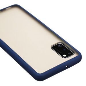 Θήκη Samsung Galaxy A41 Μπλε Skin Hand Feeling Series Shockproof Frosted PC+ TPU Protective Case Blue