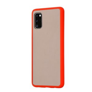 Θήκη Samsung Galaxy A41 Κόκκινη Skin Hand Feeling Series Shockproof Frosted PC+ TPU Protective Case Red