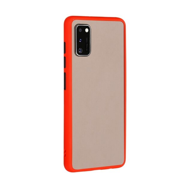 Θήκη Samsung Galaxy A41 Κόκκινη Skin Hand Feeling Series Shockproof Frosted PC+ TPU Protective Case Red