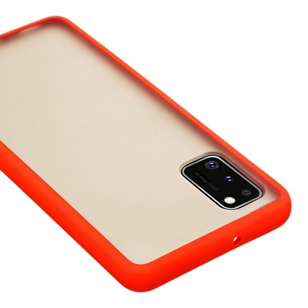 Θήκη Samsung Galaxy A41 Κόκκινη Skin Hand Feeling Series Shockproof Frosted PC+ TPU Protective Case Red