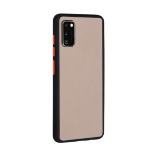 Θήκη Samsung Galaxy A41 Μαύρη Skin Hand Feeling Series Shockproof Frosted PC+ TPU Protective Case Black