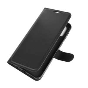 Θήκη Samsung Galaxy M31 Βιβλίο Μαύρο Litchi Texture Horizontal Flip Protective Case with Holder & Card Slots & Wallet Black