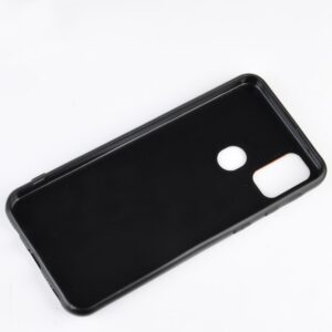 Θήκη Samsung Galaxy M21 Μαύρη Shockproof Sewing Cow Pattern Skin PC + PU + TPU Case Black