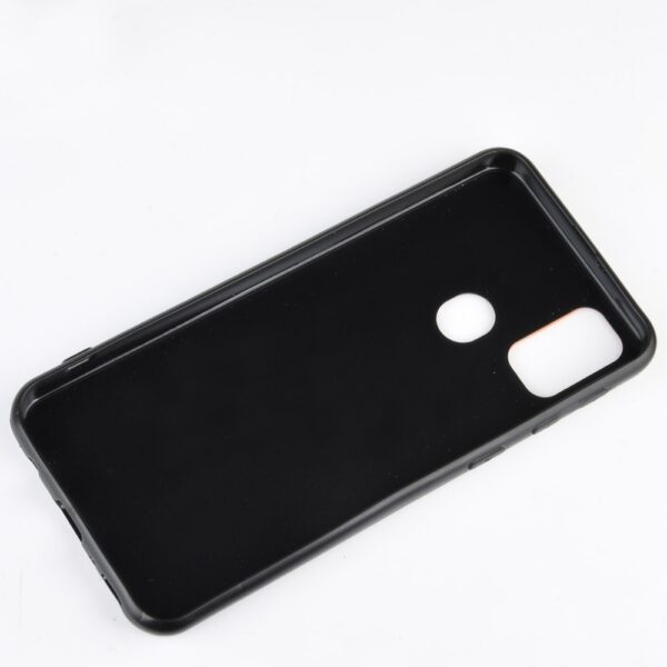 Θήκη Samsung Galaxy M21 Μαύρη Shockproof Sewing Cow Pattern Skin PC + PU + TPU Case Black