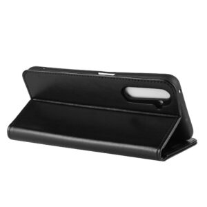 Θήκη Realme 6 Pro Βιβλίο Μαύρο R64 Texture Single Horizontal Flip Protective Case Black