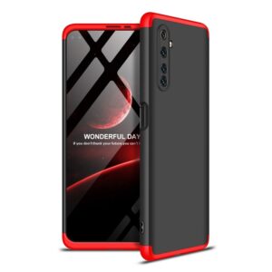 Σκληρή Θήκη Realme 6 Pro Μαύρη - Κόκκινη GKK Full Coverage Protective Hard Case Black - Red