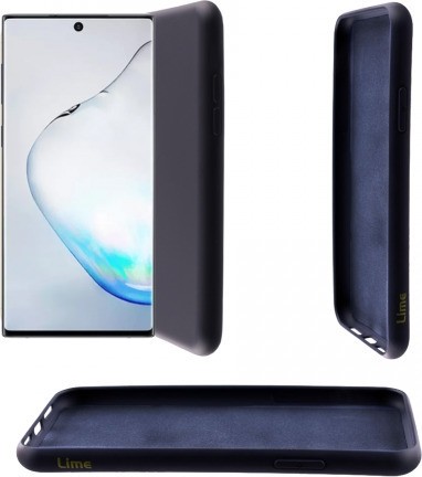 Θήκη Samsung Galaxy Note 10 Σιλικόνης Σκούρο Μπλε Lime Velvet TPU Silicone Case 4 Side Blue (5205308243684)