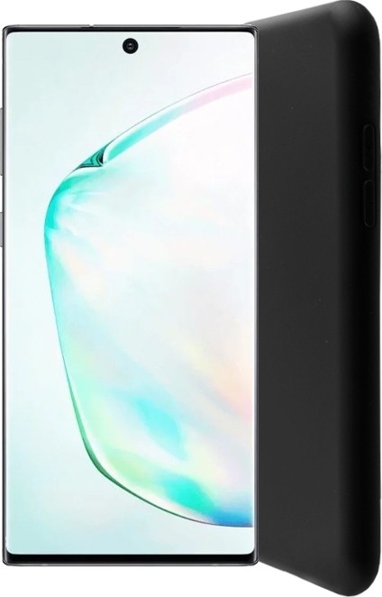 Θήκη Samsung Galaxy Note 10 Σιλικόνης Μαύρη Lime Velvet TPU Silicone Case 4 Side Black (5205308243677)