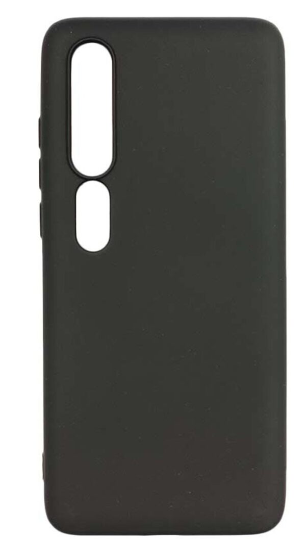 Forcell Xiaomi Mi 10 / Mi 10 Pro Matt Θήκη Σιλικόνης - Black