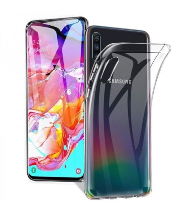 Forcell Samsung Galaxy A70 Θήκη Σιλικόνης TPU 0.3mm - Διάφανη