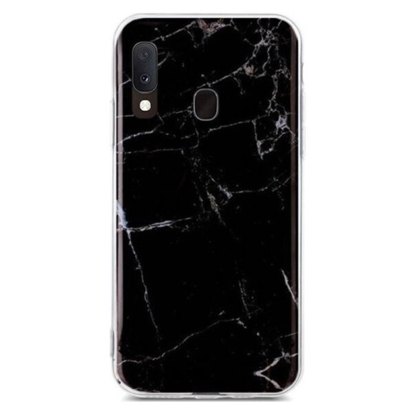 Forcell Samsung Galaxy A40 Marble Θήκη Σιλικόνης Με Σχέδιο